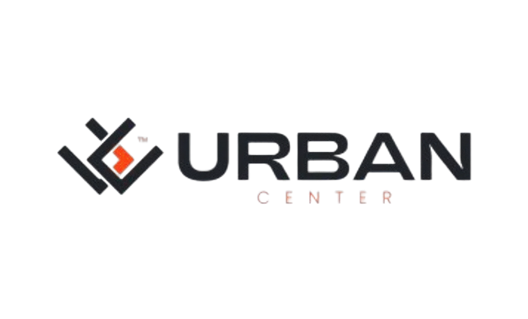 Urban Center background gradient logo
